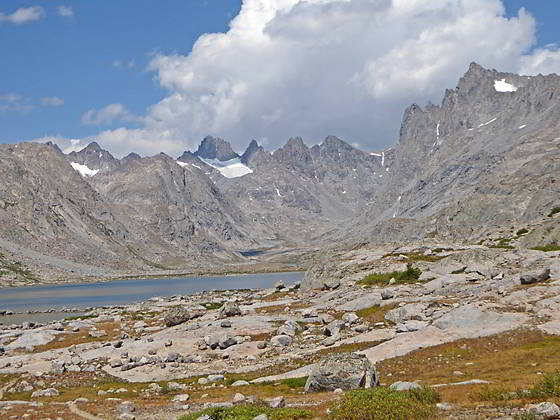 Cirque at the head of Titcomb Basin